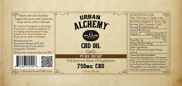 CBD Oil Blend: Pure Hemp